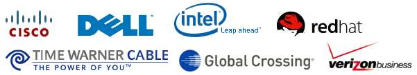 Fast hosting: Cisco, Dell, Intel, Time Warner, Global Crossing, Verizon